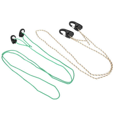 Corde de Suspension avec Mousqueton pour Tente, Accessoire de Camping Extérieur (1/5)