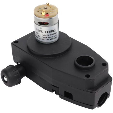 Moteur d'alimentation de fil pour soudeuse GMAW, rouleau d'alimentation 24V DC 10W ABS pour soudage et brasage (1/5)