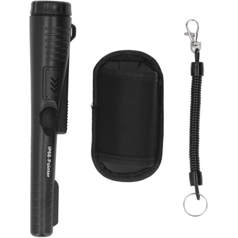 Détecteur de Métaux Portable Professionnel pour Chasse au Trésor Enfants Adultes Noir (1/5)