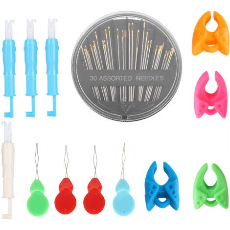 Kit de Filetage Automatique pour Aiguilles à Coudre, Outil de Couture pour Personnes Âgées et Fournitures DIY (1/5)