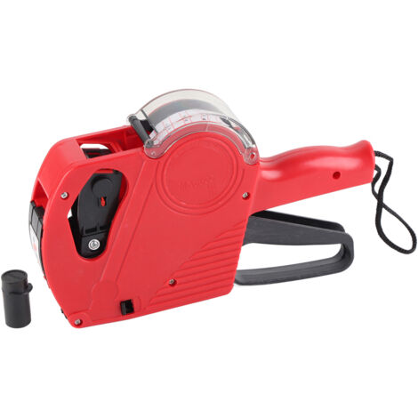 Étiqueteuse manuelle 8 chiffres avec sortie crantée pour supermarché - Machine à prix manuelle (1/5)