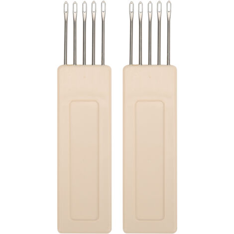 2 Pièces Aiguille de Transfert 5 Griffes Sans Rayures Accessoires Durable pour Machine à Tricoter Universelle (1/5)