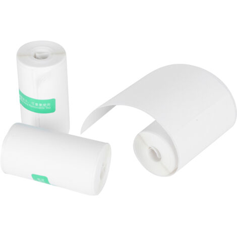 3 Étiquettes Thermiques pour Imprimante - Papier Adhésif pour Reçus et Emballages - Fournitures Bureau (1/5)