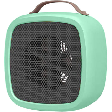 Chauffage d'appoint électrique portable avec poignée - Bureau et maison - Protection surchauffe - Prise CN 220V (1/5)