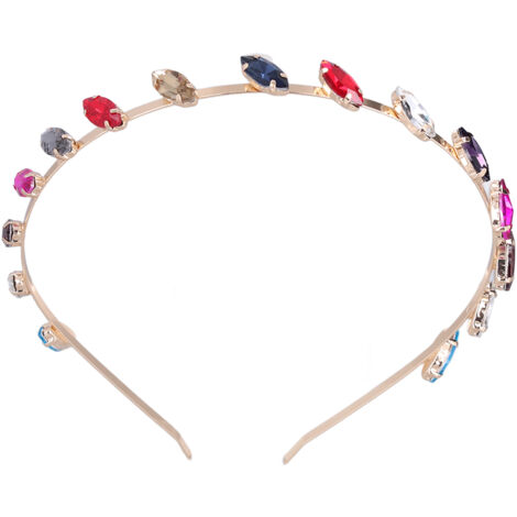 Bandeau à strass brillant, élégant et pratique, accessoire capillaire stylé avec une excellente flexibilité. (1/5)