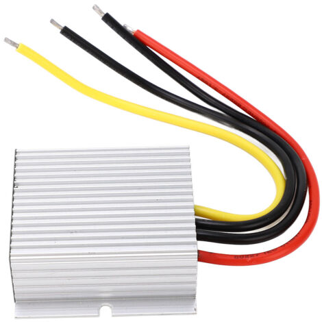 Régulateur de tension DC 12V/24V 9‑36V vers 12V 10A étanche pour véhicules et équipements médicaux