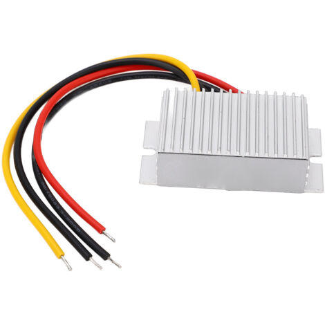 Module de conversion DC Buck 12V/24V vers 5V 5A, boîtier aluminium, haute efficacité, régulateur de tension. (1/5)