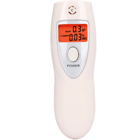 Testeur d'Alcool Éthylomètre Numérique LCD avec Arrêt Automatique et Dragonne (1/5)
