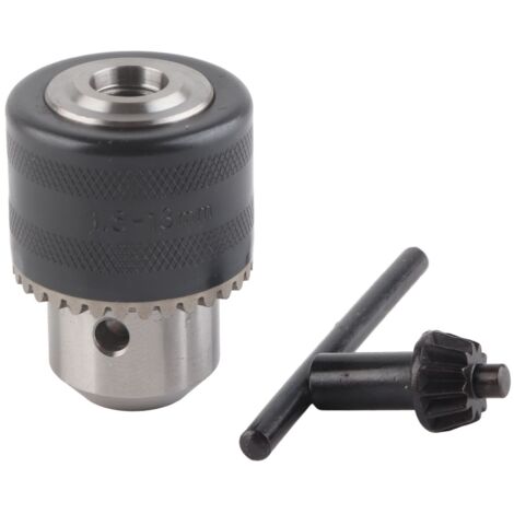 Mandrin de perçage 1,5‑13mm avec adaptateur de connexion rapide 1/2‑20UNF pour perceuse à chocs et convertisseur de mèche (1/5)