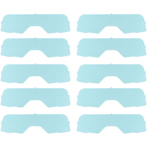 10 Pièces Lentilles de Remplacement pour Masque de Soudure en PC Haute Résistance (1/5)