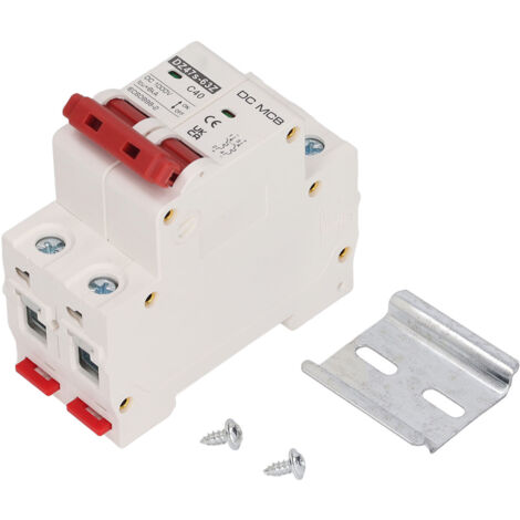 Disjoncteur 2P DC 1000V 40A, capacité de rupture 6kA, protection pour installations solaires et domestiques (1/5)