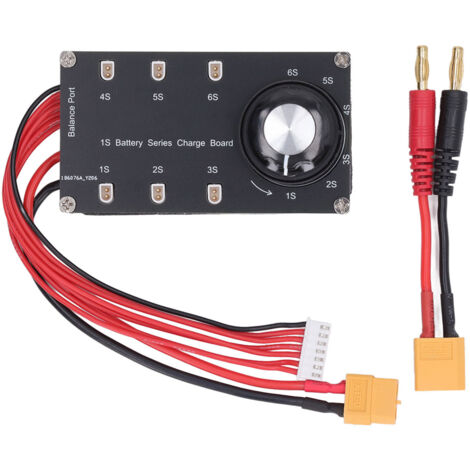 Carte de chargeur équilibrée haute performance pour batteries 1S avec ports BT2.0 et PH2.0 (1/5)