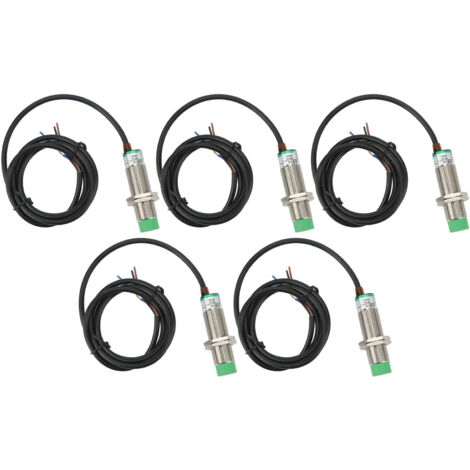 Capteur de Proximité Inductif M18 Etanche, Interrupteur à Contact Non, NPN Normalement Ouvert 6‑36VDC (1/5)