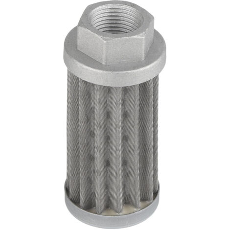 Soupape d'aspiration hydraulique en acier inoxydable avec filtre à huile et connecteur tubulaire (1/5)