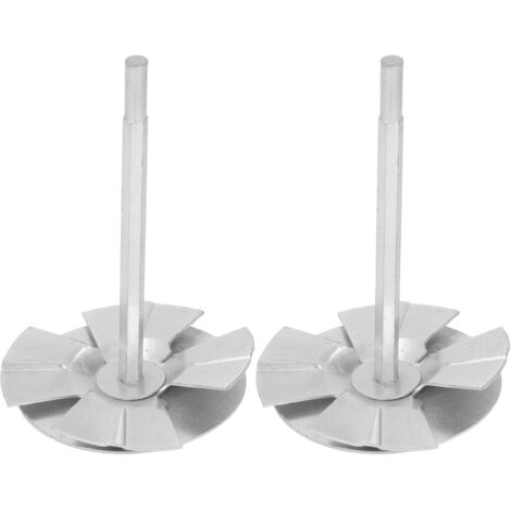 2 Pièces Alésoir PVC 3 en 1 Acier Inox Outil Plomberie pour Perceuse Électrique 1/2 Pouce