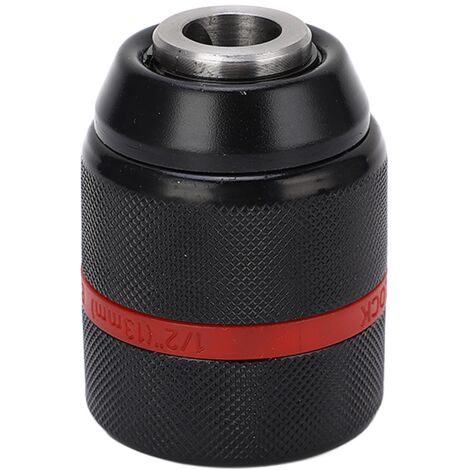 Mandrin de perceuse sans clé 1/2‑20UNF, serrage automatique, gamme de serrage 2‑13mm, diamètre 58mm pour perceuse électrique. (1/5)