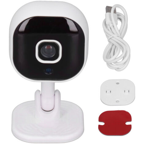 Caméra de Sécurité Sans Fil 1080P avec Vision Nocturne Infrarouge et Audio Bidirectionnel pour Maison (1/5)