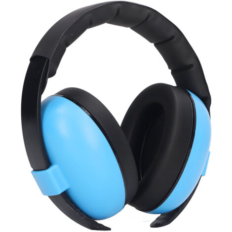 Protection Auditive pour Bébé - Casque Anti-Bruit Réducteur de Son pour Nourrisson Bleu (1/5)