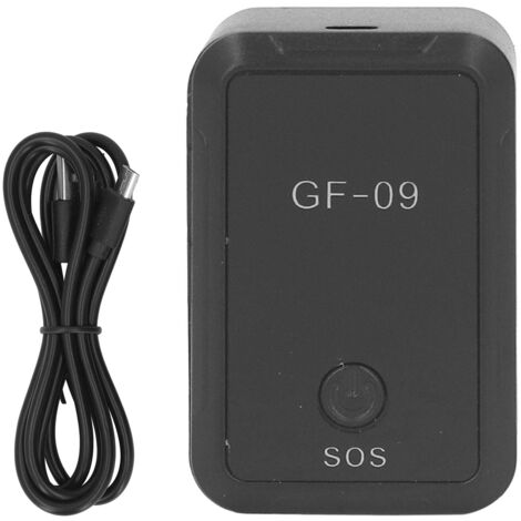 Traceur GPS Magnétique Mini pour Personnes Âgées, Enfants et Animaux - Localisation en Temps Réel avec Audio GF09