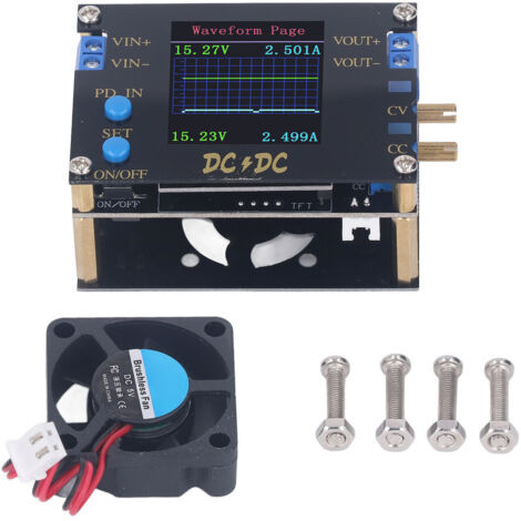 Convertisseur DC Buck-Boost Réglable 7‑32V 4A 50W - Alimentation Module Tension Courant Constant (1/5)