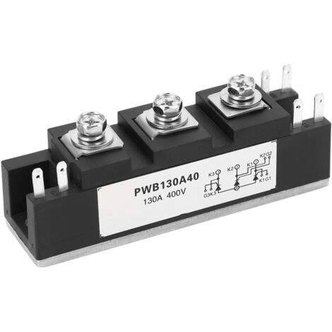 Module Thyristor 130A 400V pour Soudage, Diode Redresseur à Dissipation Thermique Rapide (1/5)