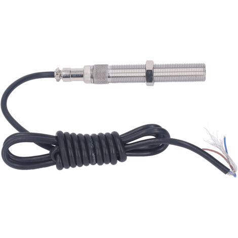 Capteur de Vitesse Magnétique MPU 5/8 18UNF L80mm pour Moteurs Cummins, Câble 1.5m