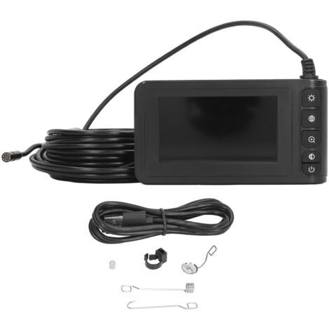 Endoscope Industriel 1080P IP67 avec Écran IPS 4,3 Pouces, Caméra d'Inspection pour Tuyaux, Lentille 8mm et Éclairage LED (1/5)