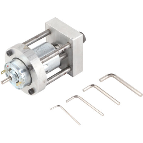 Base de levage pour défonceuse en alliage d'aluminium, système multifonction pour table de défonceuse avec moteur, idéal pour machine à profiler. (1/5)