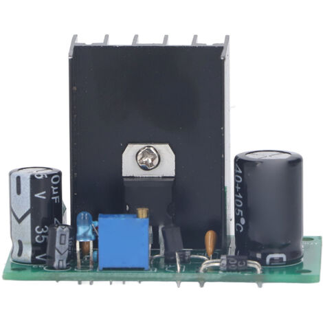 Carte de régulation d'alimentation ajustable LM317, module DC 5-35V AC 6-25V avec protection (1/5)