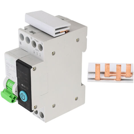 Disjoncteur WiFi Intelligent avec Compteur et Contrôle à Distance, Protection contre les Fuites 230V 1P+N 32A (1/5)