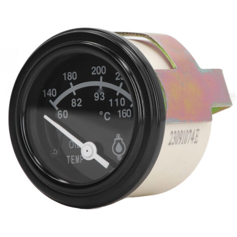 Jauge de Température d'Huile Moteur Diesel Thermomètre Étanche Antipoussière pour Générateur Cummins 24V CC (1/5)