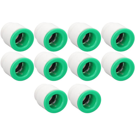 10 Bouchons Amovibles pour Tuyaux d'Irrigation 25mm - Résistants à la Corrosion, Raccord PPR