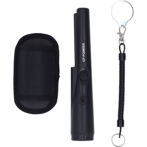 Détecteur de métaux portable avec lumière LED, détecteur haute précision pour trésors en extérieur (1/5)