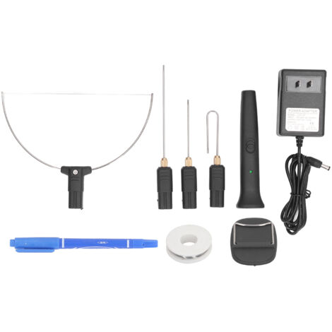 Kit de Découpe Polystyrène 9 Pièces avec Fil Chaud - Outil Électrique de Coupe Mousse AC100‑240V Prise US (1/5)