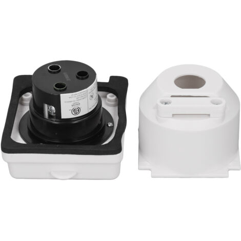 Entrée d'alimentation RV 3 pôles 4 fils avec connecteur à verrouillage rotatif 30A 125V pour bateau remorque (1/5)