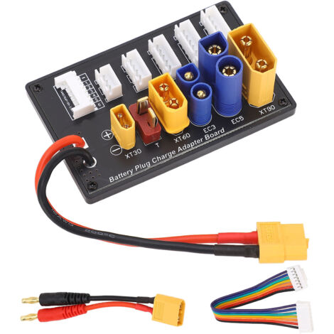 Adaptateur de Parallèle, Carte Adaptateur de Chargeur d'équilibre de Batterie XT90 XT30 EC3 EC5 T XT60 6S, Carte de Parallèle, Transformateurs de Puissance
