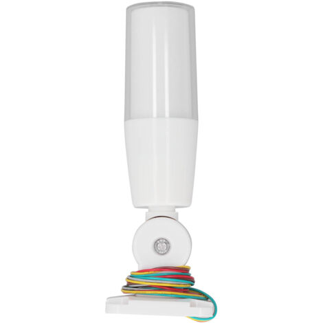 Indicateur d'Alerte Lumineux et Sonore 85dB, 3 Couleurs Rouge Jaune Bleu, Alarme Sécurité Équipement DC24V (1/5)