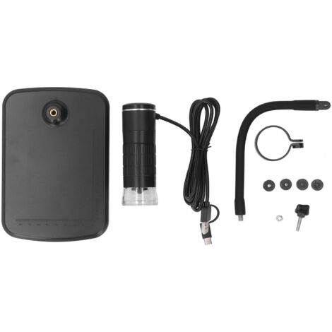 Microscope USB 50-1000x pour Téléphone, 3 en 1 Portable pour Examen Cuir Chevelu et Pièces de Monnaie (1/5)