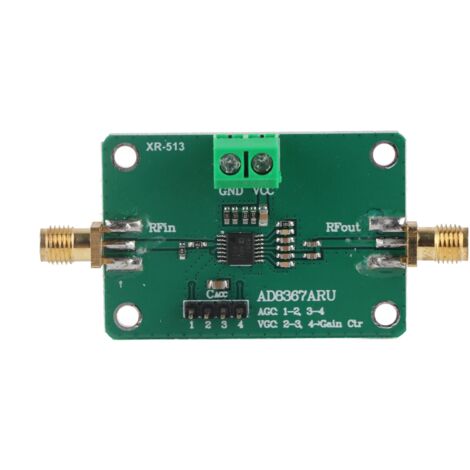 Amplificateur à Gain Automatique (AGC) 0.1-500MHz pour Récepteurs Radio, Alimentation 2.7-5.5V (1/5)