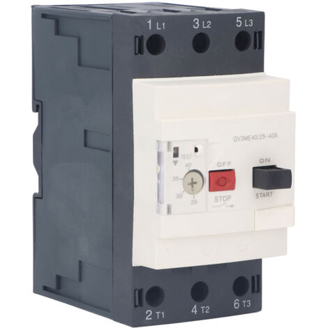 Disjoncteur de Protection Moteur 10000 Cycles en PA66 Résistant, Interrupteur de Courant 690V (1/5)