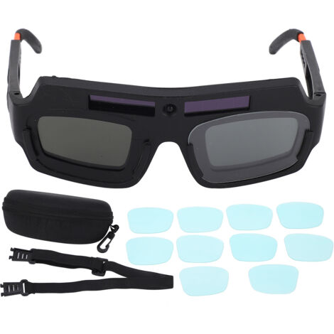 Lunettes de Soudure à Assombrissement Automatique pour Travaux Extérieurs et Chantiers (1/5)