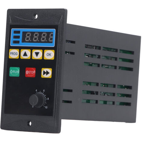 Variateur de Fréquence 1.1KW 230V Monophasé vers Triphasé, Convertisseur pour Moteur Électrique