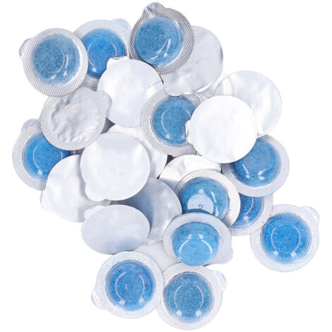 100 Comprimés Effervescents Bleus Nettoyage Puissant pour Vitres de Voiture - Action Concentrée Mini Lave-glace (1/5)