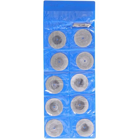 10 disques diamantés fins de coupe et meulage 40mm pour métal, bois, pierre avec tige - Lot de 10 pièces (1/5)
