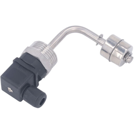Capteur de Niveau Liquide avec Interrupteur à Flotteur, Contrôleur AC/DC 0‑110V pour Réservoir de Carburant ou Solaire, Raccord Femelle DN25 (1/5)