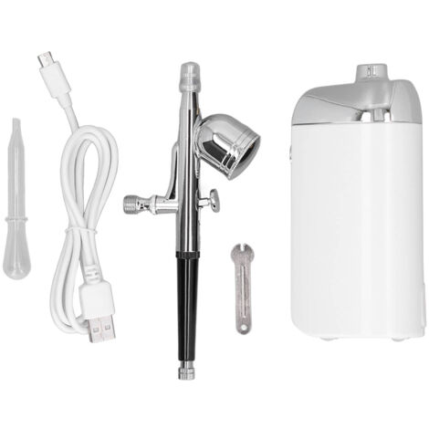 Pulvérisateur Facial Portable USB Rechargeable - Aérographe sans Fil pour Soins de Peau et Décoration de Gâteaux (1/5)