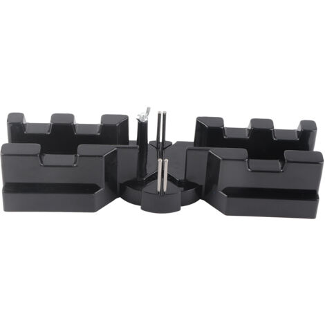 Outil de Coupe d'Angles 2 en 1 en ABS Noir, Gabarit de Mesure Haute Précision et Résistant à l'Usure (1/5)