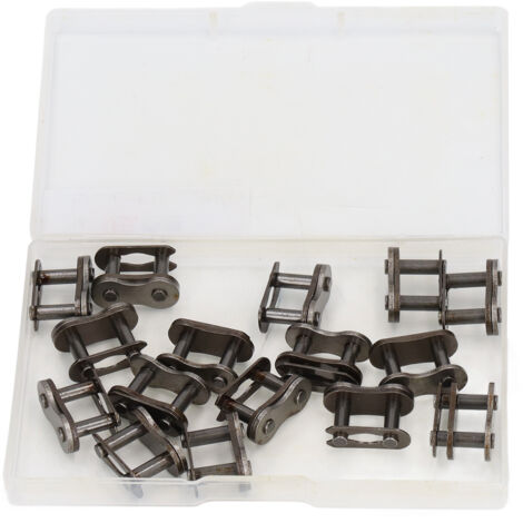 20 Pièces Maillon de Chaîne Maître Connecteur Rouleau Accessoire 420 pour Moto Cross 50cc 70cc 90cc 110cc 125cc (1/5)