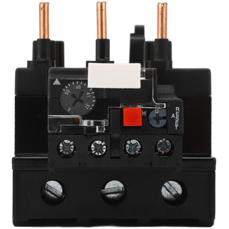 Relais thermique de protection contre les surcharges et coupures de phase, réinitialisation manuelle/automatique, 600V 37‑50A (1/5)
