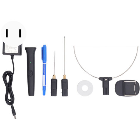 Stylo de Découpe Polystyrène 3 en 1 avec Fil Chaud - Machine à Découper Électrique pour Polyéthylène et Mousse - Alimentation AC 100‑240V avec Prise US (1/5)